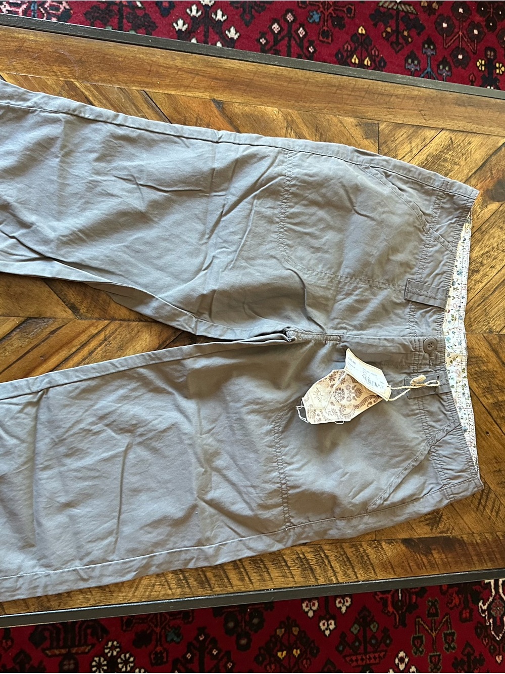 Prana Gray Capri Pants